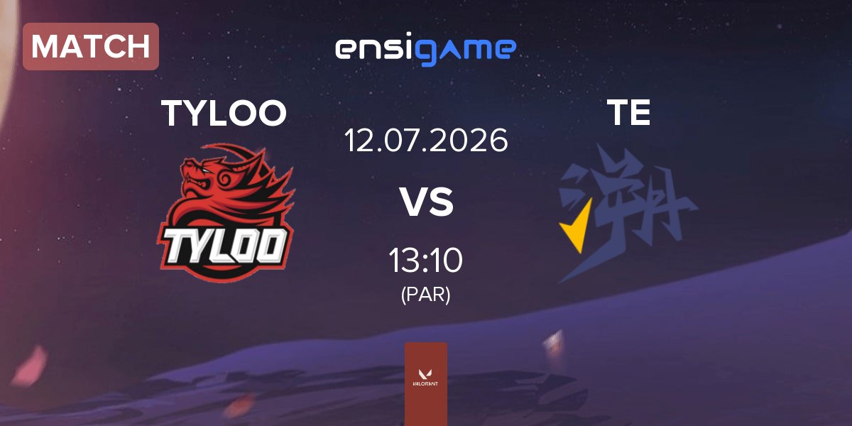 Match TYLOO vs Trace Esports TE | 12.07