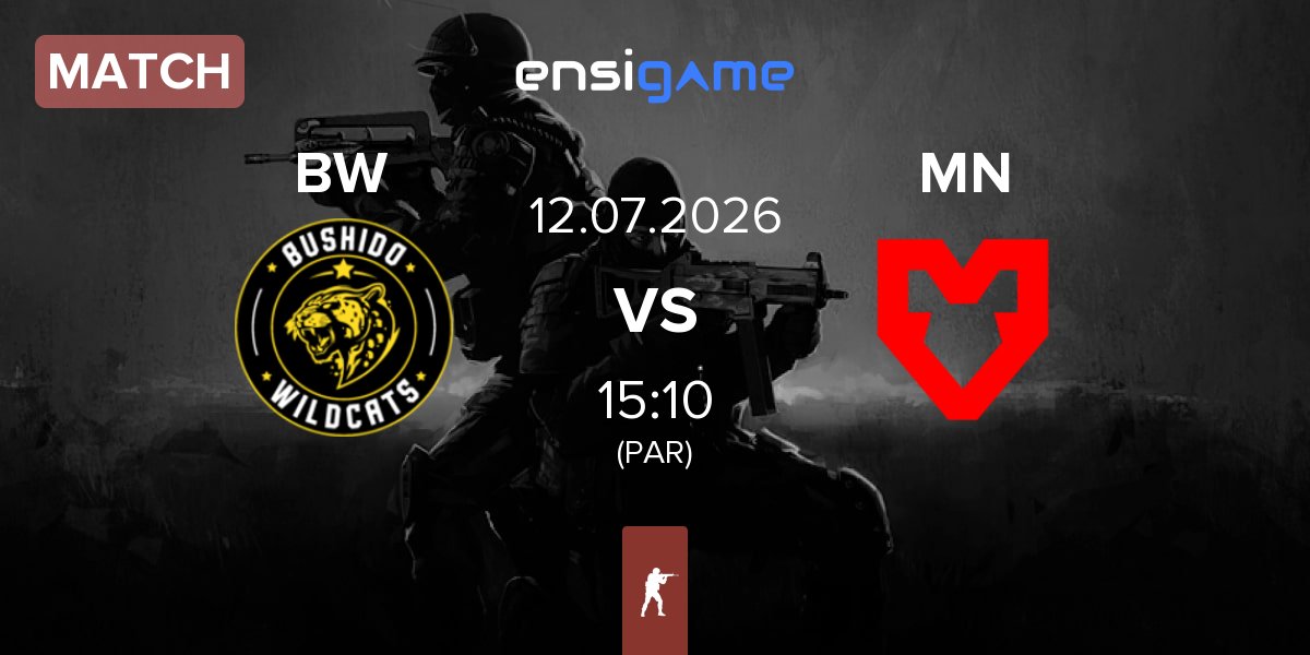 Match Bushido Wildcats BW vs MOUZ NXT MN | 12.07