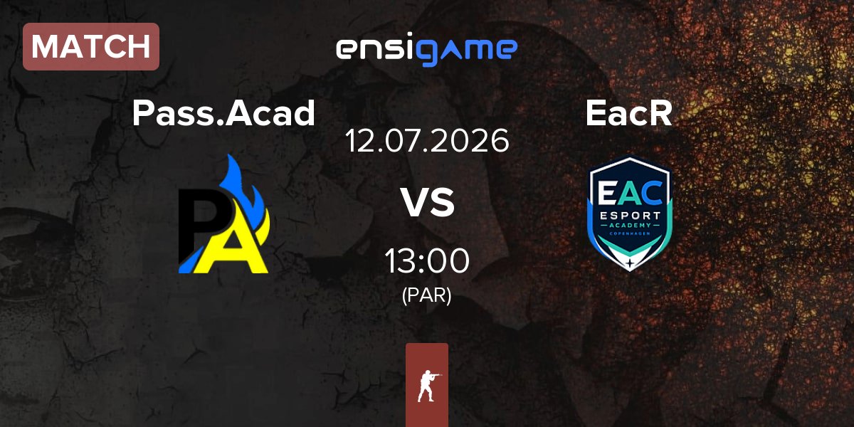 Match Passion Academy Pass.Acad vs EAC Rising EacR | 12.07