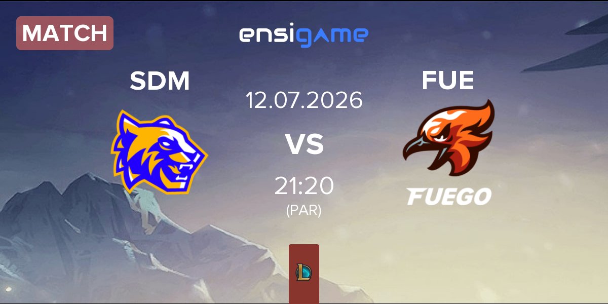 Match SDM Tigres SDM vs Fuego FUE | 12.07