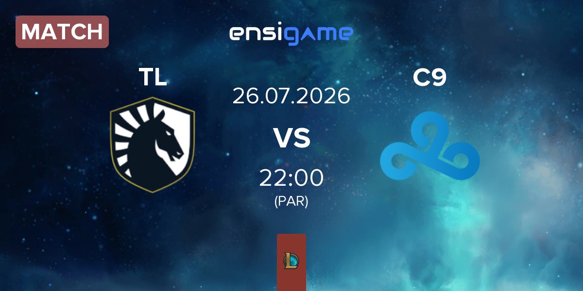 Match Team Liquid TL vs Cloud9 C9 | 26.07