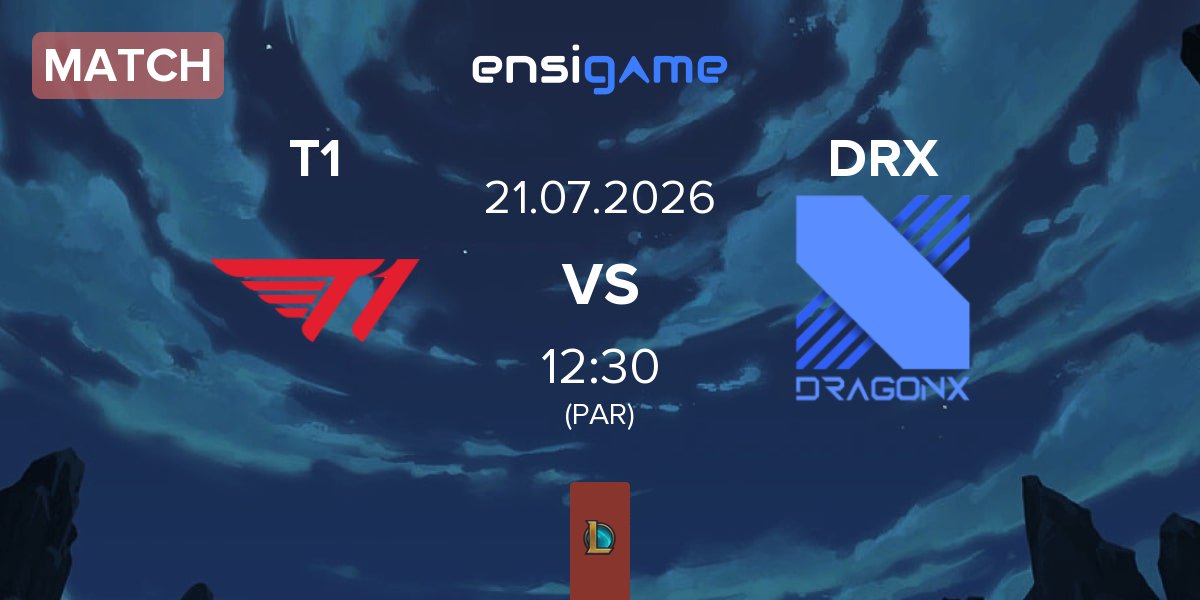 Partida T1 vs Kiwoom DRX DRX | 21.07