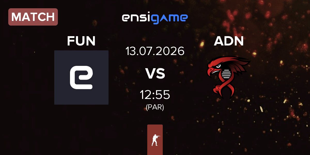 Partida FaZe Up Next FUN vs Alpha Dominion Nation ADN | 13.07