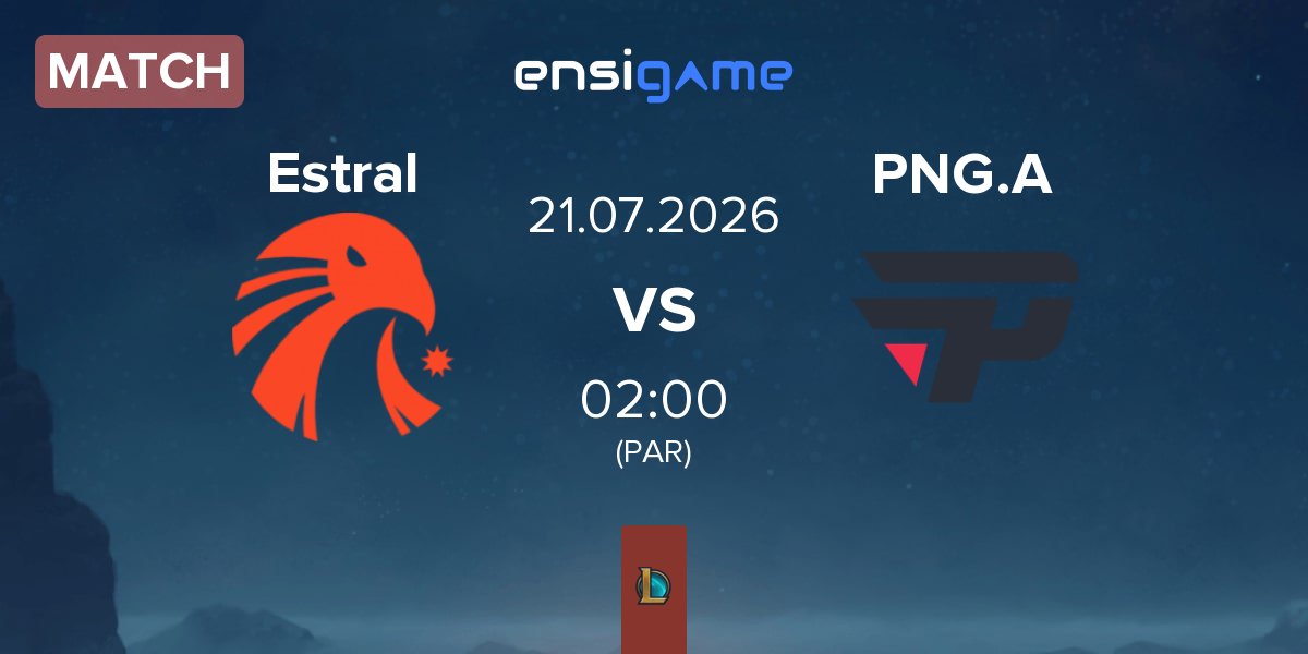 Partida Estral Esports Estral vs paiN Gaming Academy PNG.A | 21.07