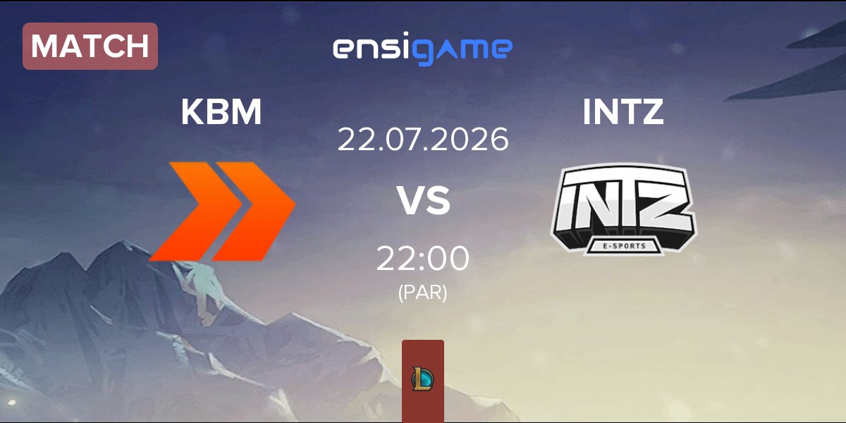 Match KaBuM!IDL KBM vs INTZ | 22.07