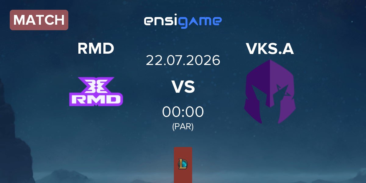 Match RMD Gaming RMD vs Vivo Keyd Stars Academy VKS.A | 22.07