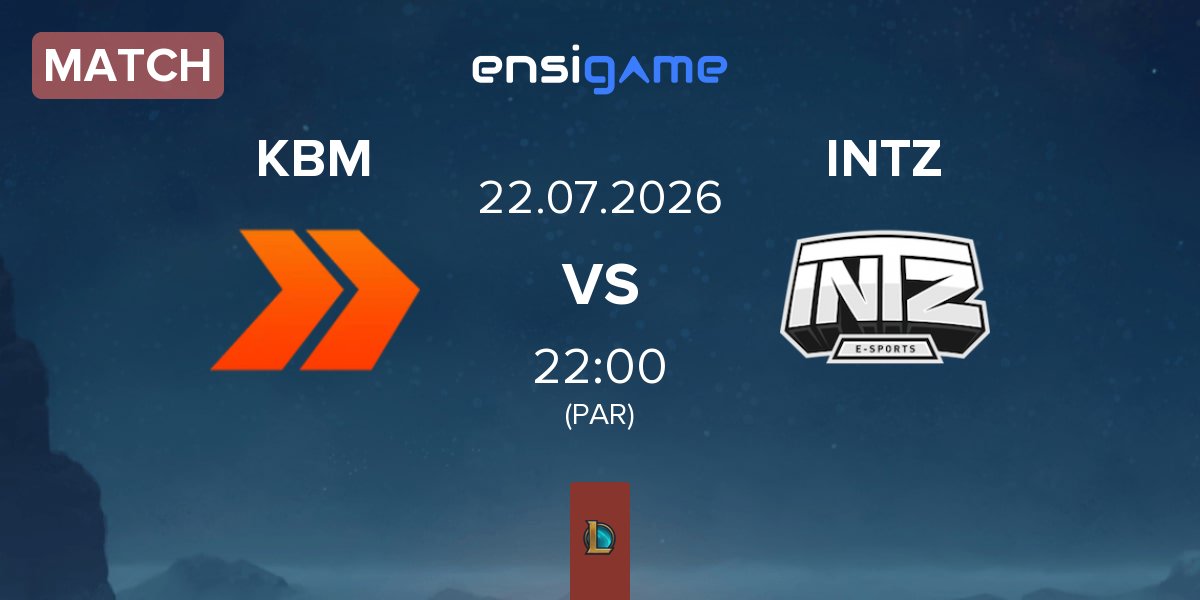 Partida KaBuM!IDL KBM vs INTZ | 22.07