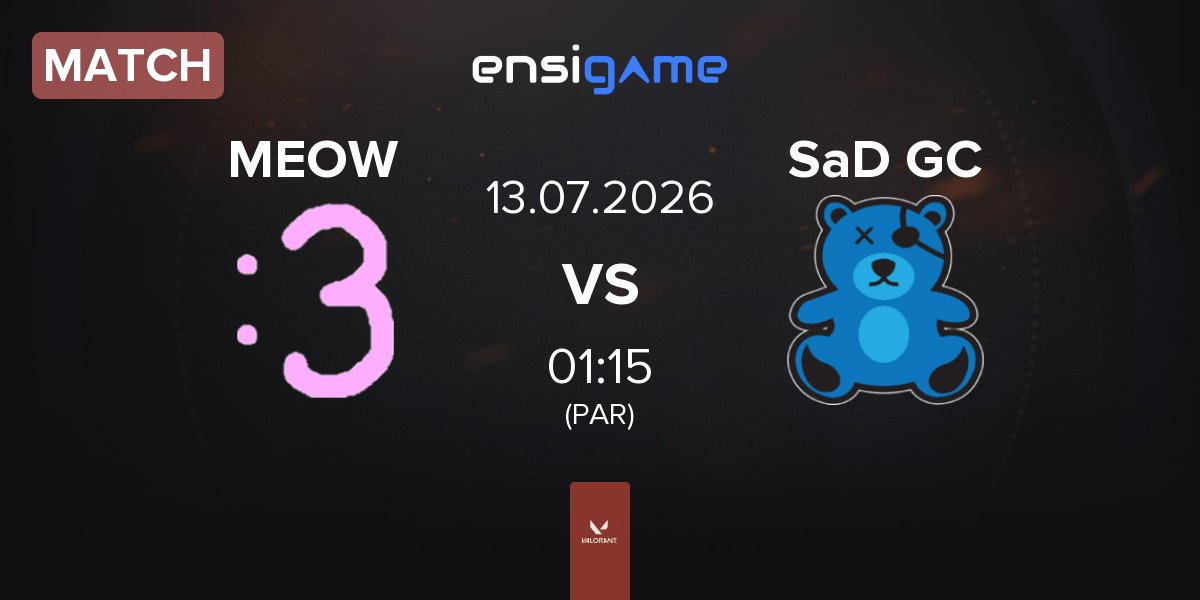 Match EMPIRE :3 MEOW vs SaD GC | 13.07