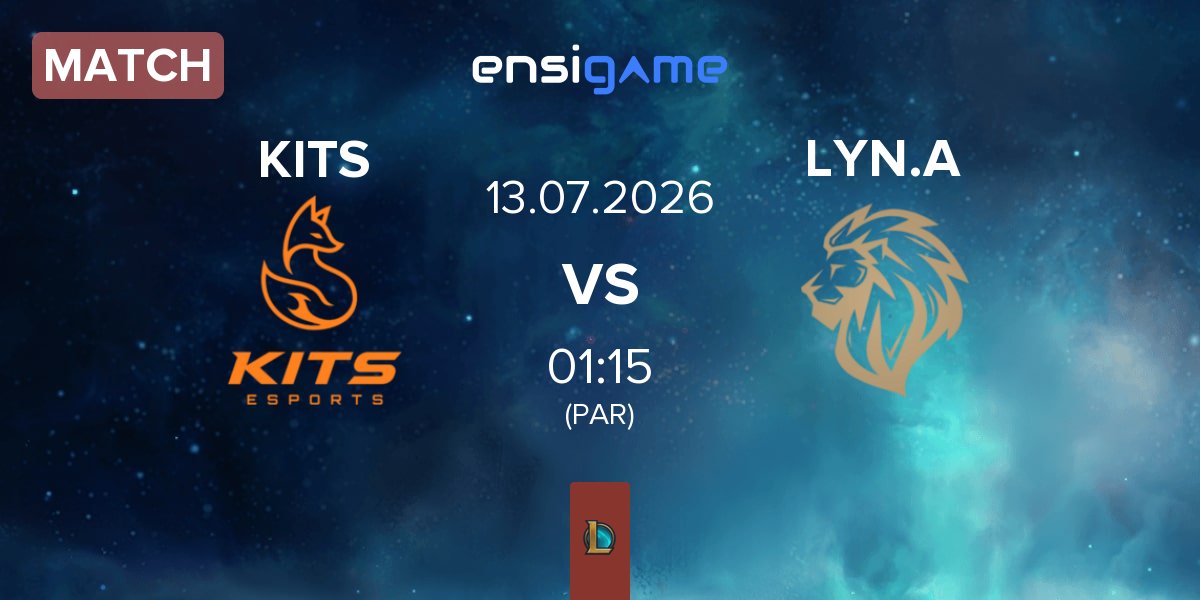 Match Kits Esports KITS vs LYON Academy LYN.A | 13.07