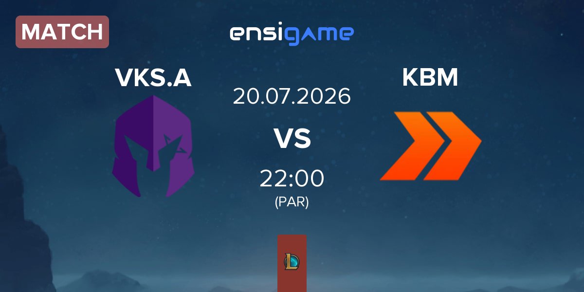 Match Vivo Keyd Stars Academy VKS.A vs KaBuM!IDL KBM | 20.07