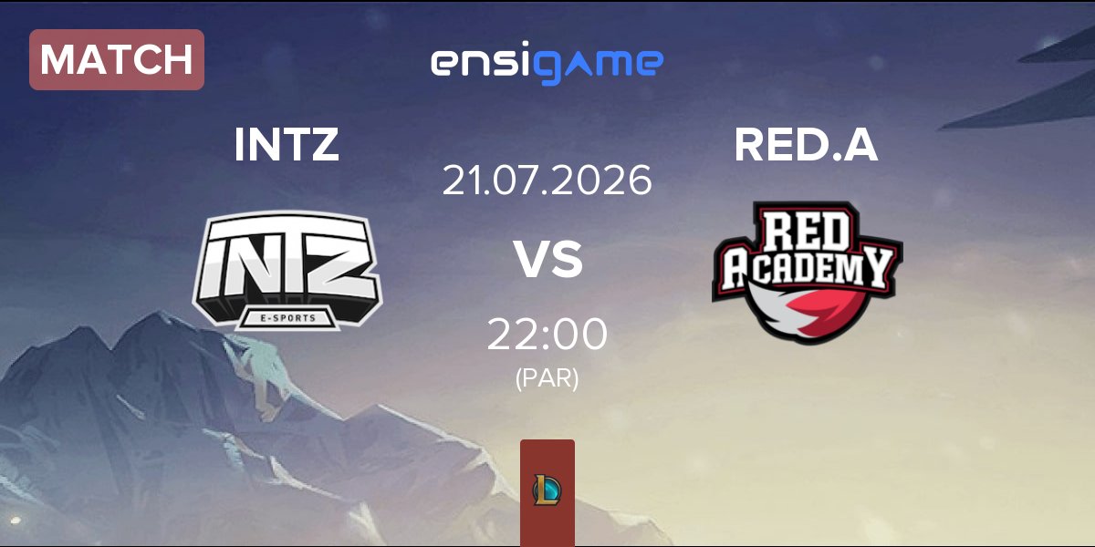 Match INTZ vs RED Academy RED.A | 21.07