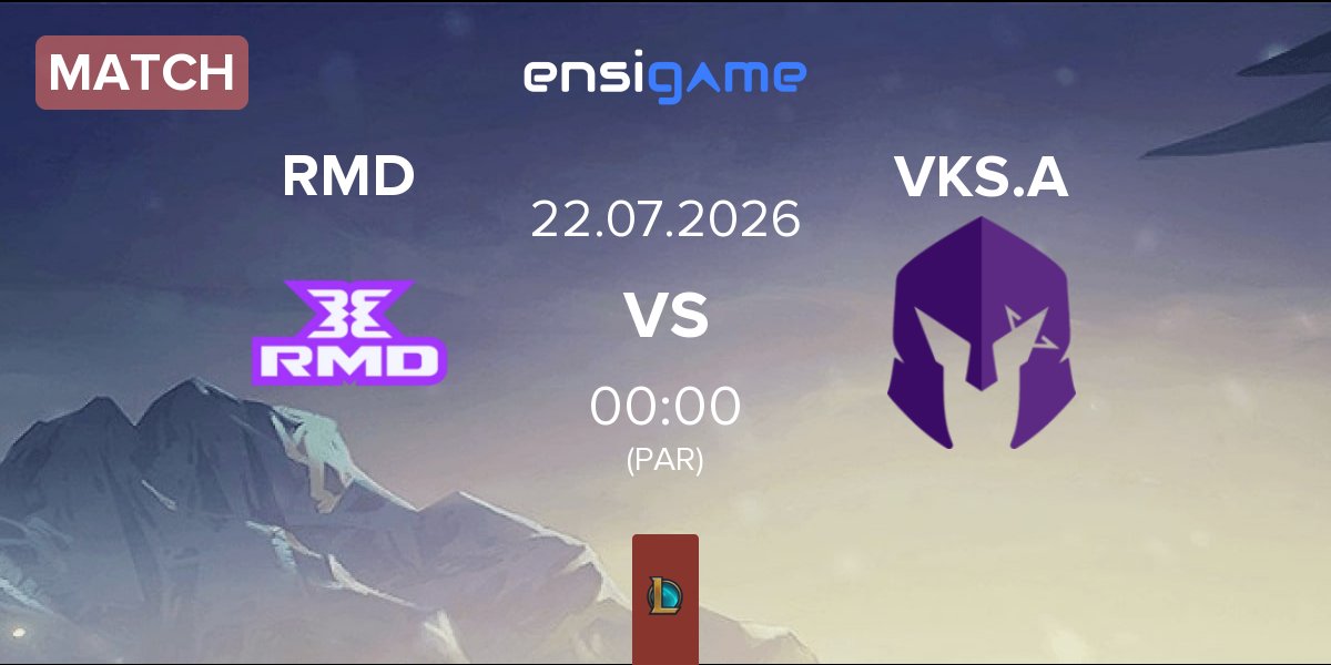 Match RMD Gaming RMD vs Vivo Keyd Stars Academy VKS.A | 22.07