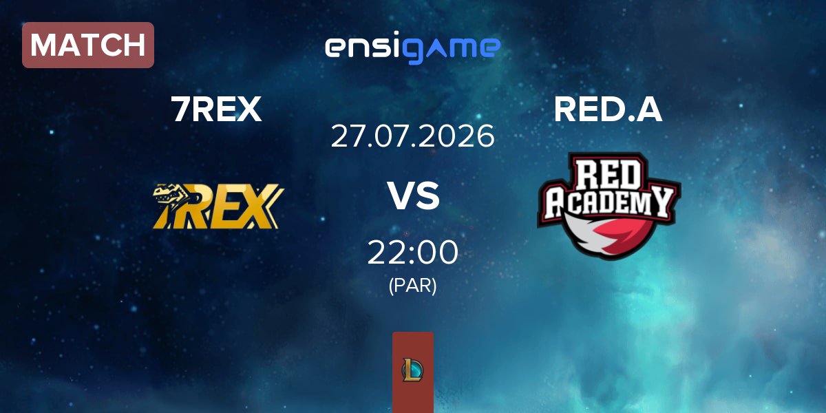 Partida 7REX vs RED Academy RED.A | 27.07