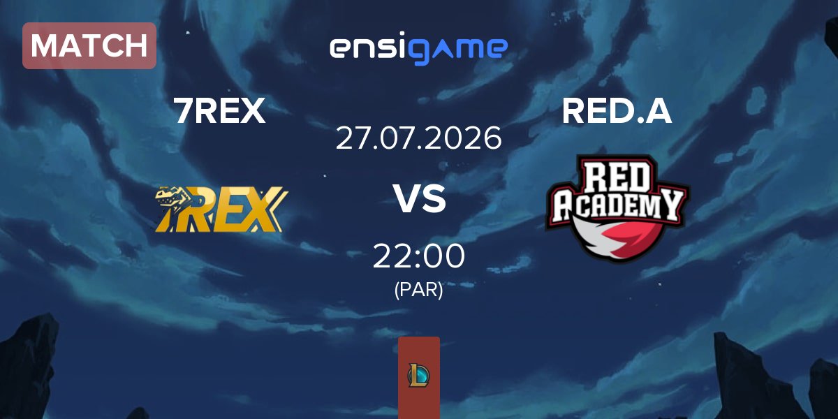Match 7REX vs RED Academy RED.A | 27.07