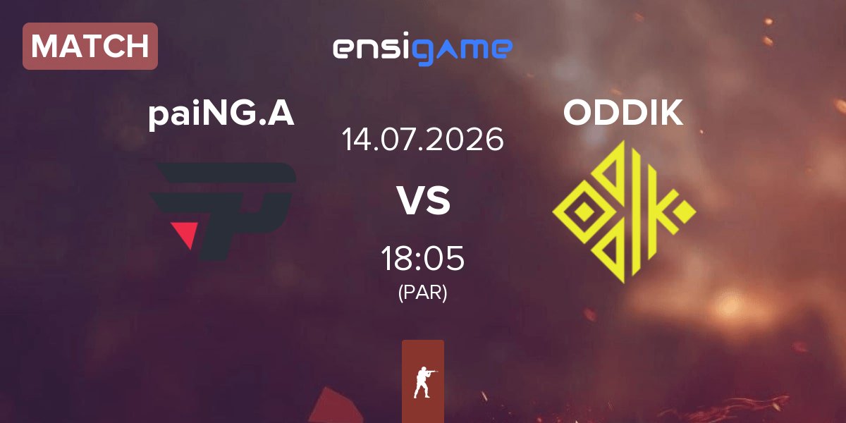 Match paiN Gaming Academy paiNG.A vs ODDIK | 14.07