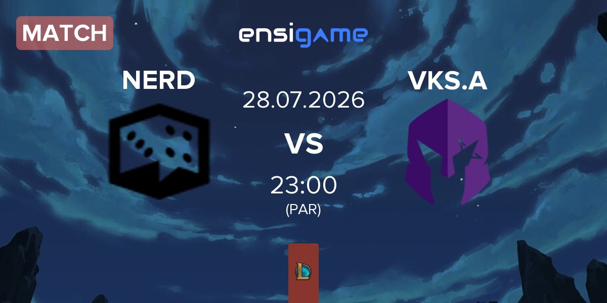 Match Ei Nerd Esports NERD vs Vivo Keyd Stars Academy VKS.A | 28.07