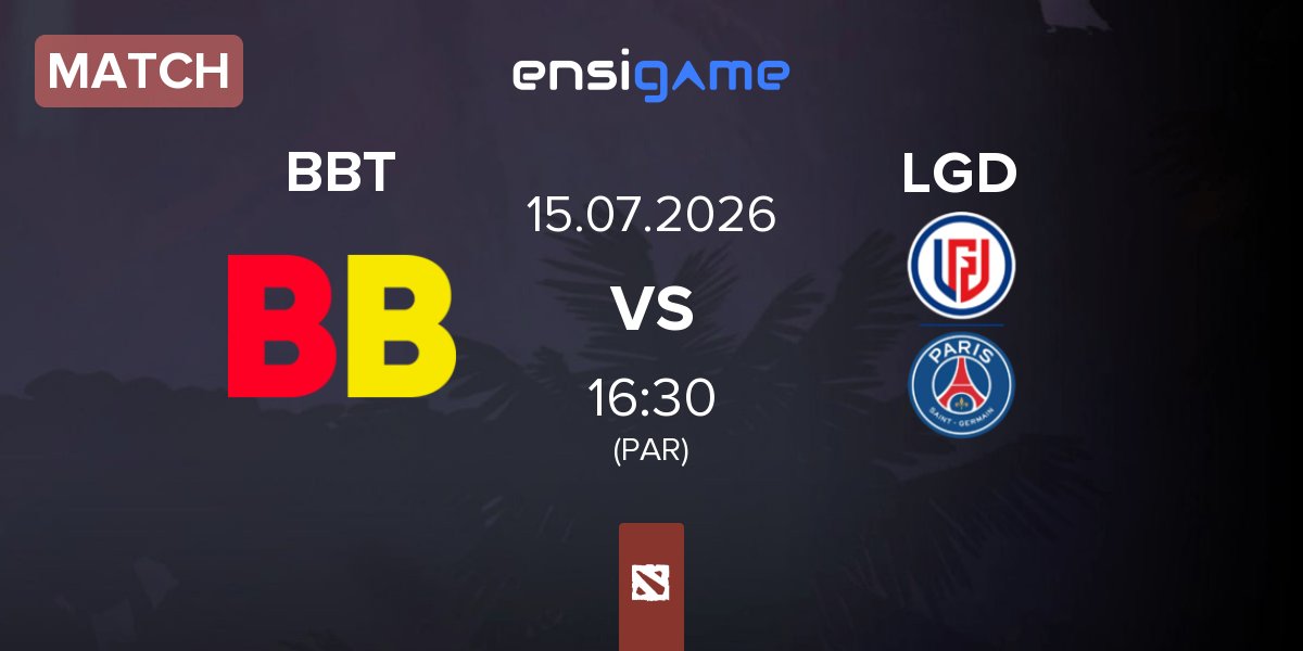 Partida BetBoom Team BBT vs LGD Gaming LGD | 15.07
