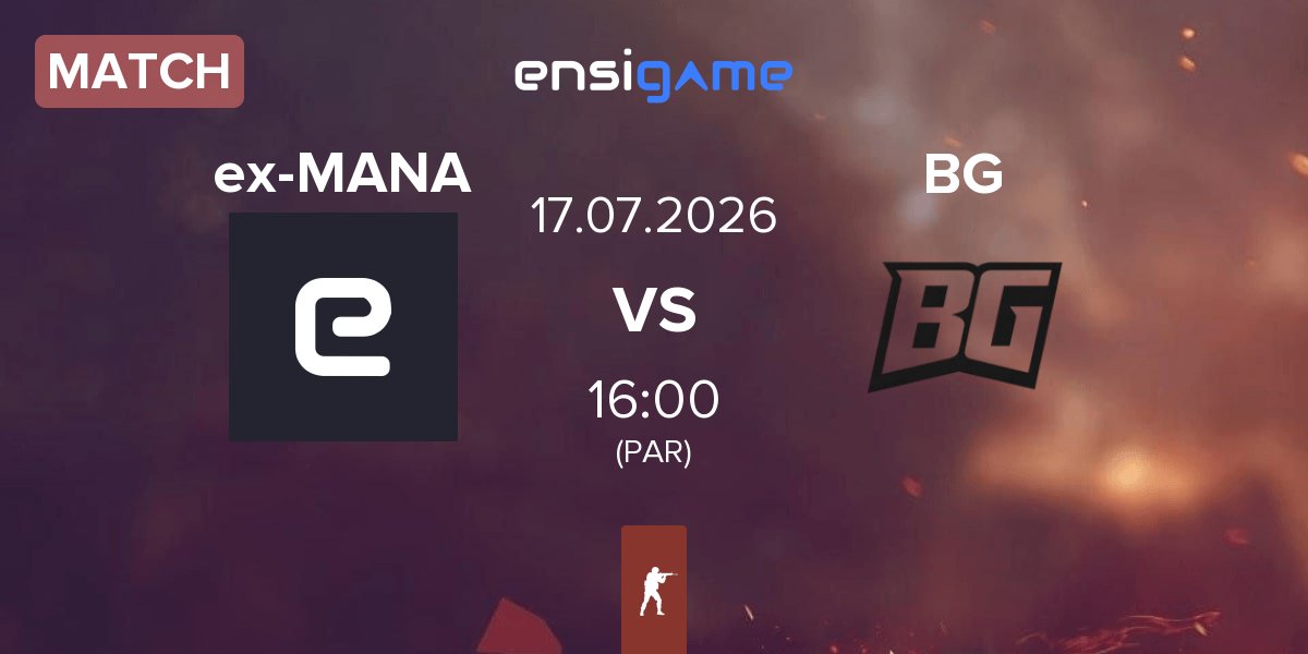 Partida ex-MANA eSports ex-MANA vs benched gods BG | 17.07