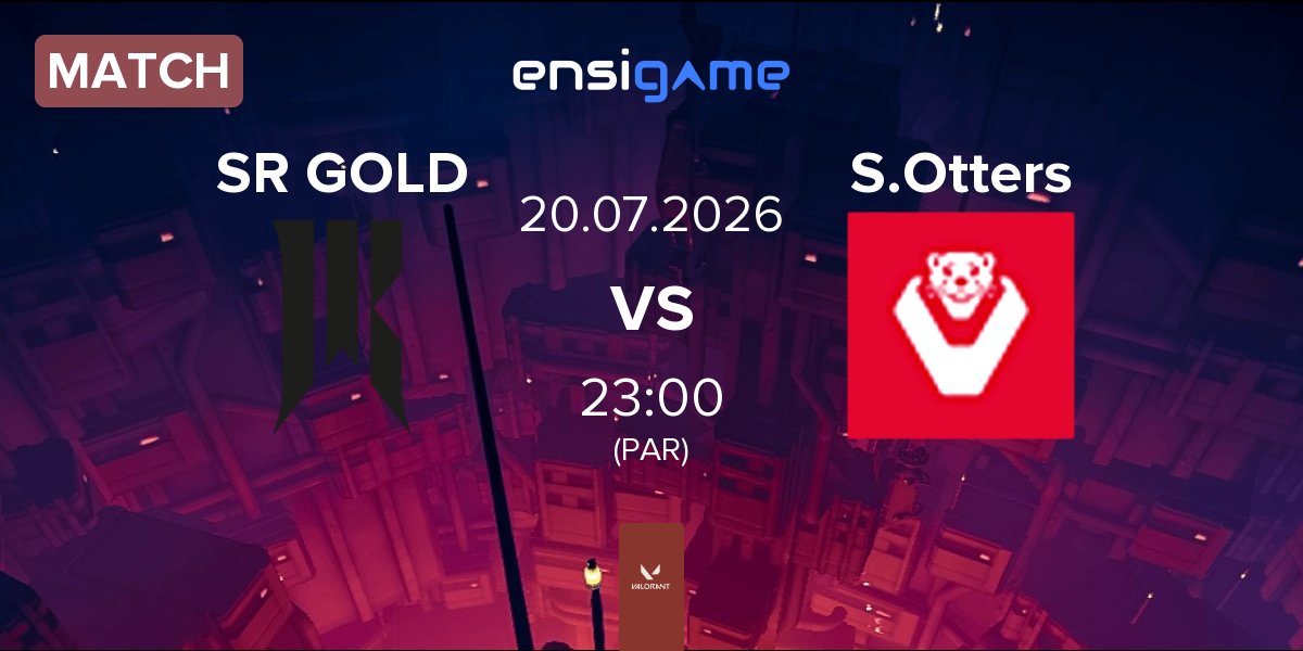 Match Shopify Rebellion GOLD SR GOLD vs SEN Otters S.Otters | 20.07