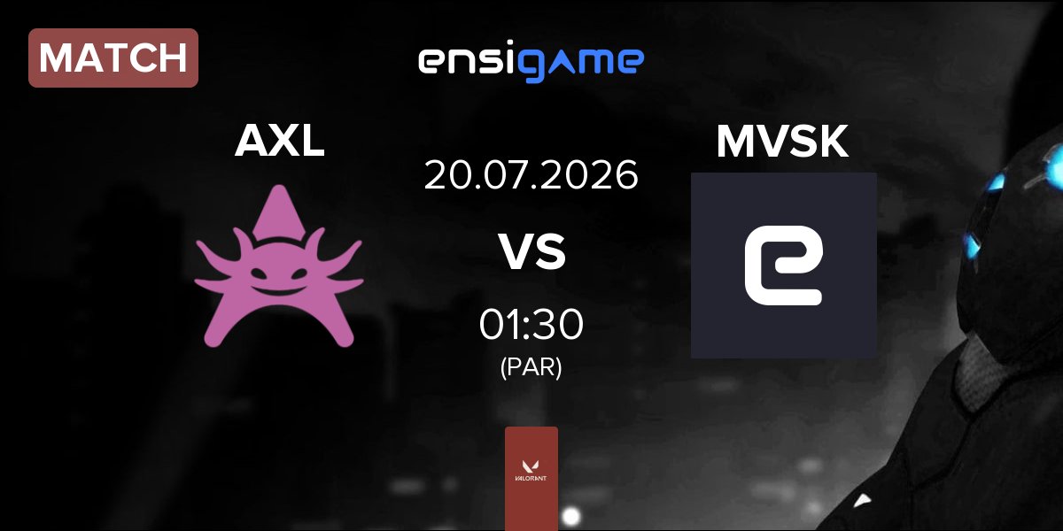 Match Axolotl AXL vs MVSK Secret MVSK | 20.07