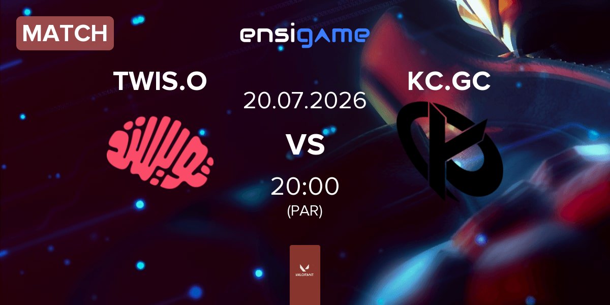 Match Twisted Minds Orchid TWIS.O vs Karmine Corp GC KC.GC | 20.07