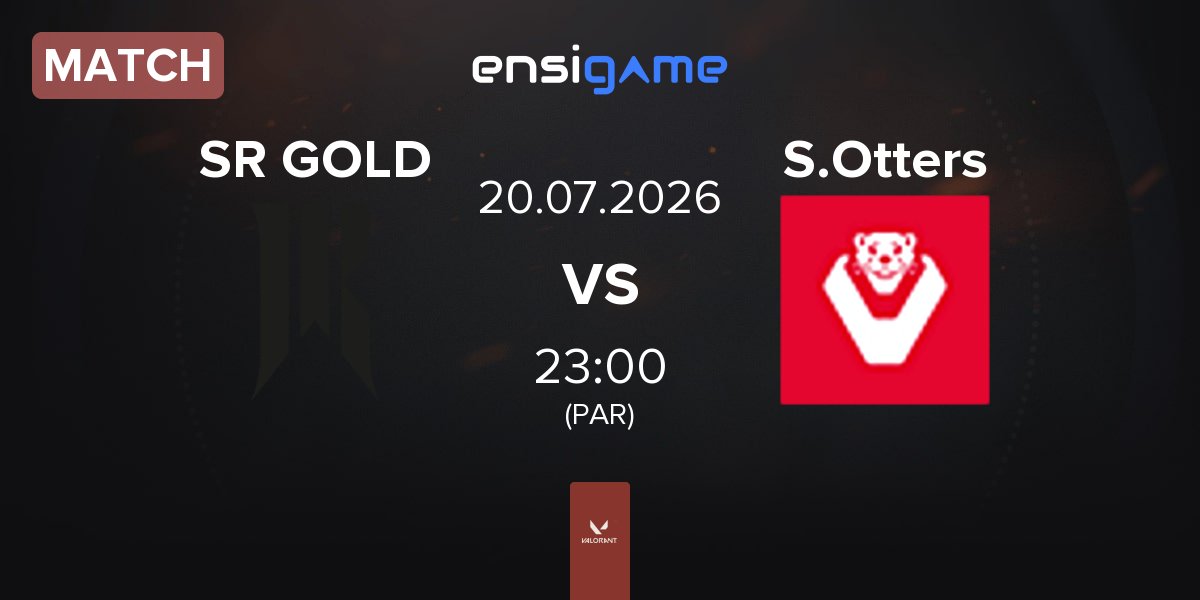 Match Shopify Rebellion GOLD SR GOLD vs SEN Otters S.Otters | 20.07