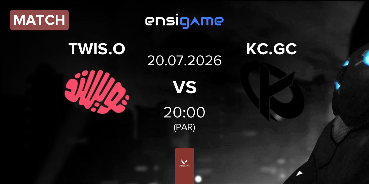 Match Twisted Minds Orchid TWIS.O vs Karmine Corp GC KC.GC | 20.07