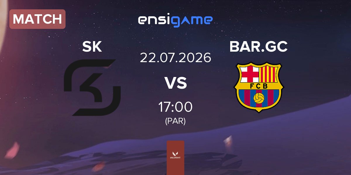 Partida SK Nebula SK vs Barça eSports GC BAR.GC | 22.07