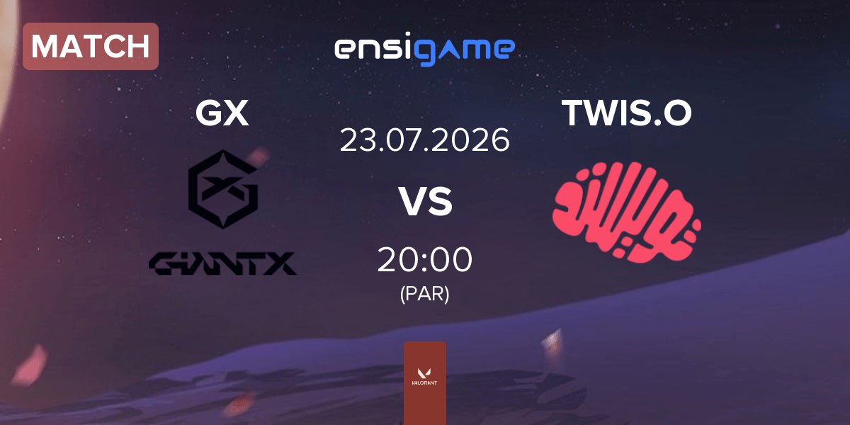 Partida GIANTX GC GX vs Twisted Minds Orchid TWIS.O | 23.07