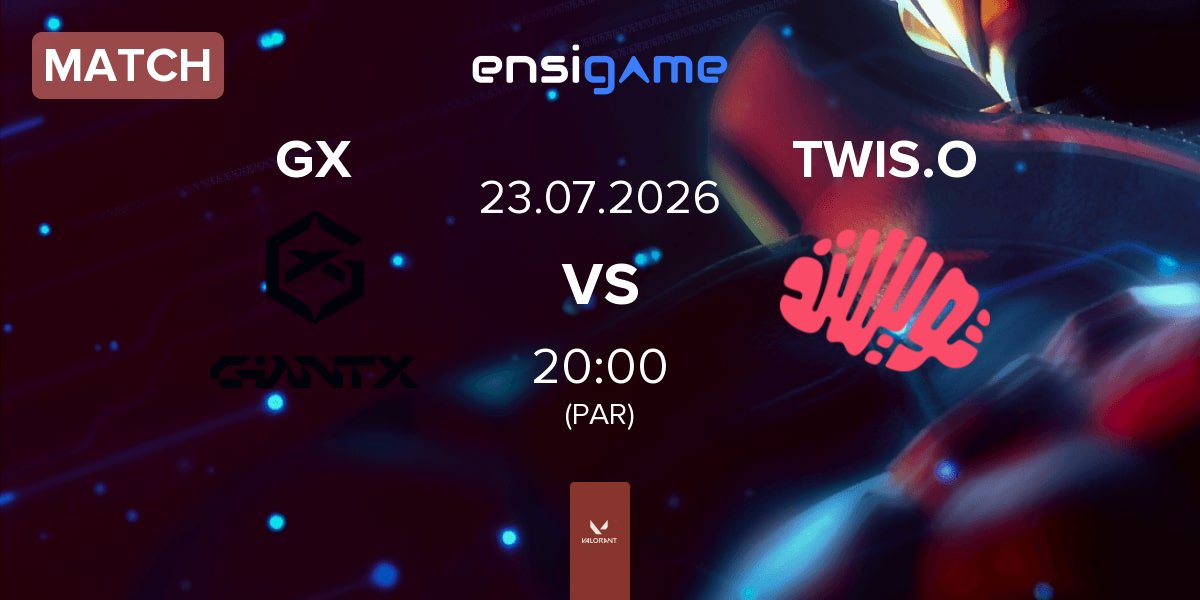 Match GIANTX GC GX vs Twisted Minds Orchid TWIS.O | 23.07