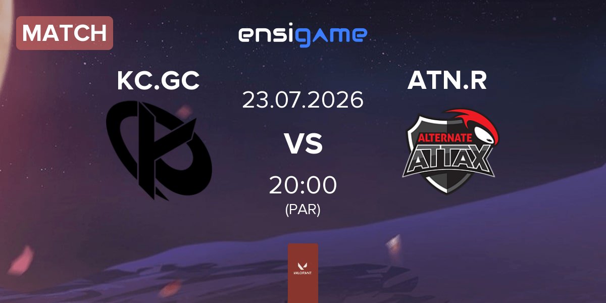 Match Karmine Corp GC KC.GC vs ALTERNATE aTTaX Ruby ATN.R | 23.07