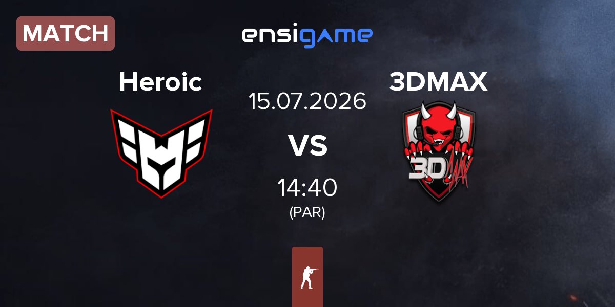 Match Heroic vs 3DMAX | 15.07