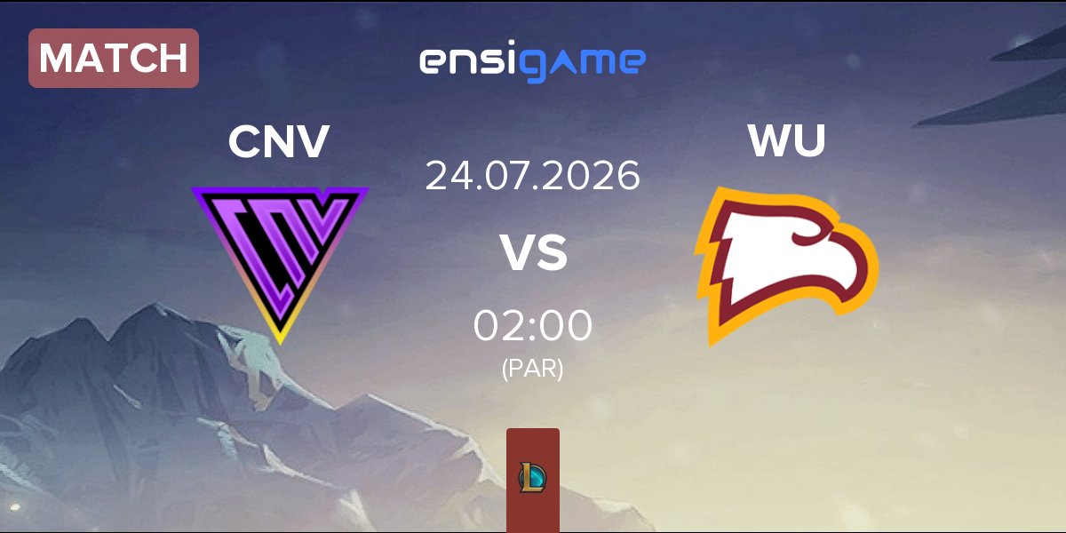 Partida Conviction CNV vs Winthrop University WU | 23.07