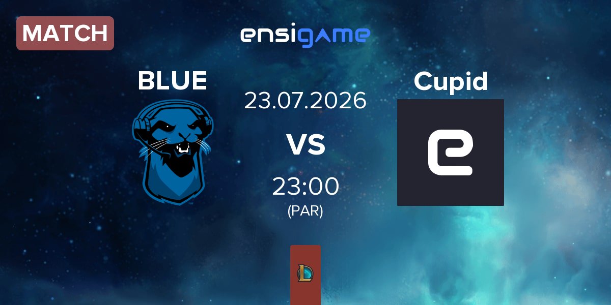 Partida Blue Otter BLUE vs Cupid Esports Cupid | 23.07