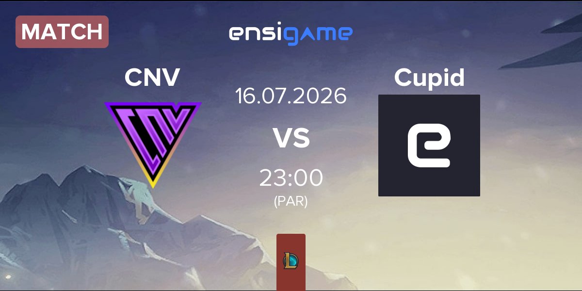 Match Conviction CNV vs Cupid Esports Cupid | 16.07