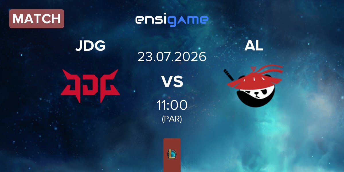 Match JD Gaming JDG vs Anyone's Legend AL | 23.07