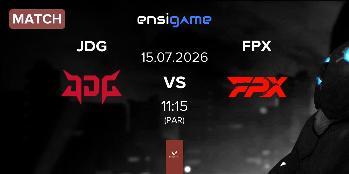 Match JD Gaming JDG vs FunPlus Phoenix FPX | 15.07