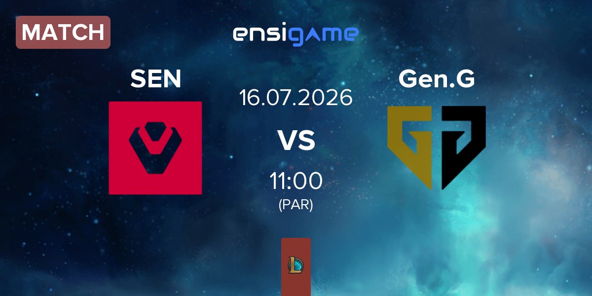 Partida Sentinels SEN vs Gen.G Esports Gen.G | 16.07