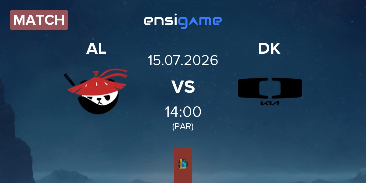 Partida Anyone's Legend AL vs Dplus KIA DK | 15.07