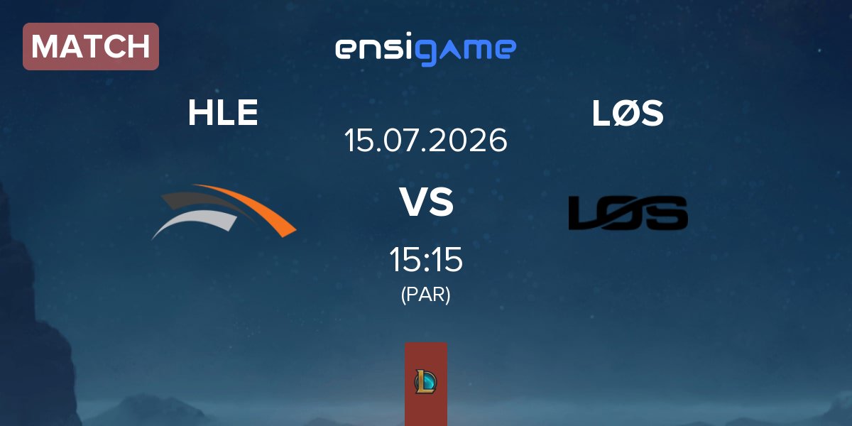 Partida Hanwha Life Esports HLE vs LØS | 15.07