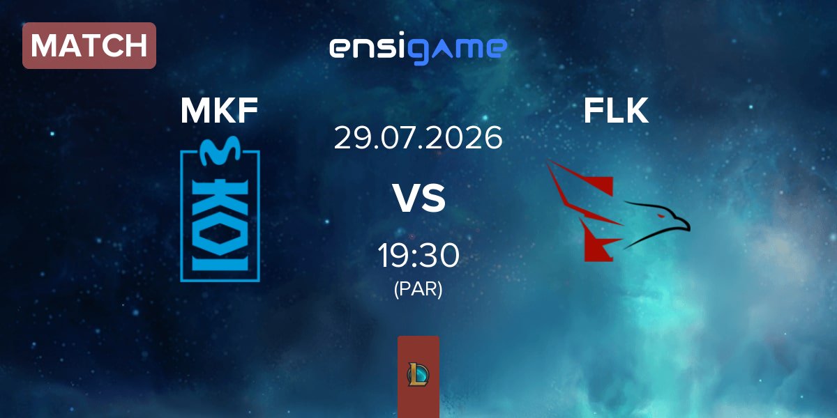 Partida Movistar KOI Fénix MKF vs Falke Esports FLK | 29.07