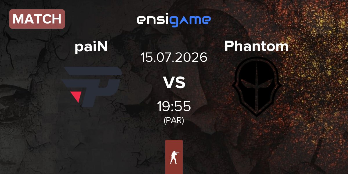 Match paiN Gaming paiN vs Phantom | 15.07