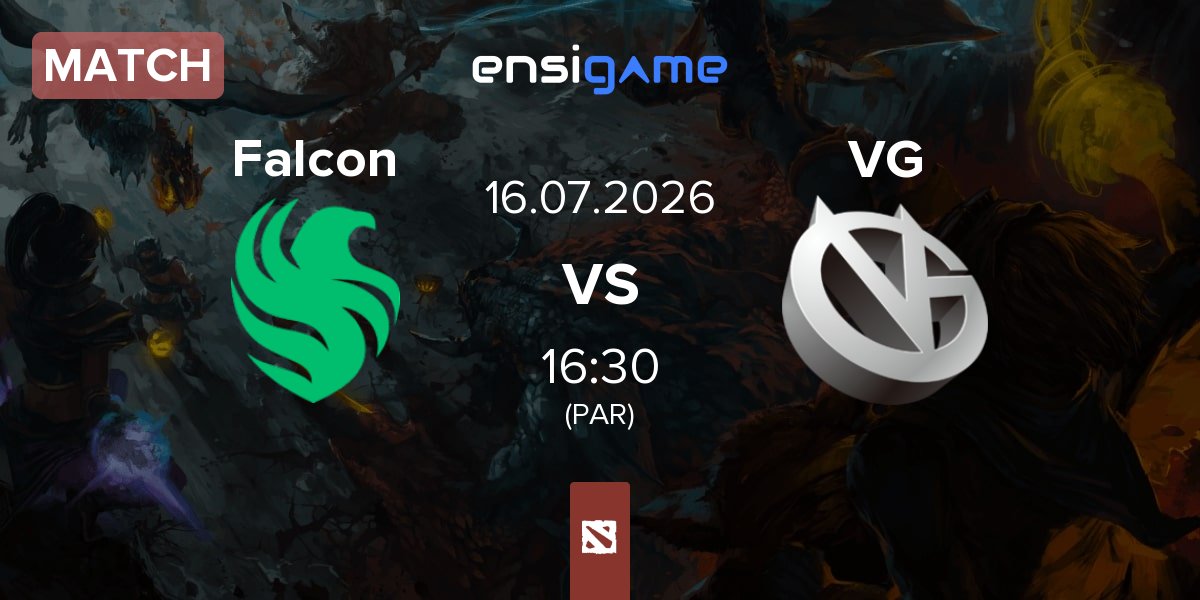 Partida Team Falcons Falcon vs Vici Gaming VG | 16.07