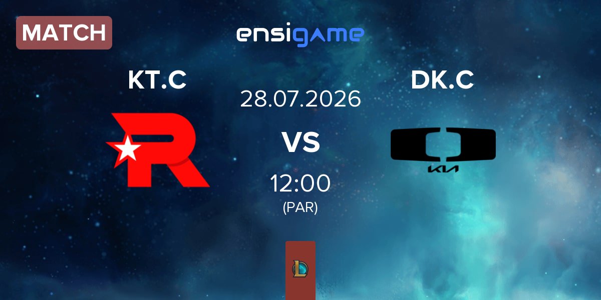 Partida KT Rolster Challengers KT.C vs Dplus KIA Challengers DK.C | 28.07