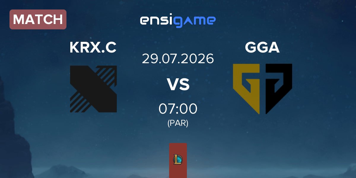 Match Kiwoom DRX Challengers KRX.C vs Gen.G Global Academy GGA | 29.07