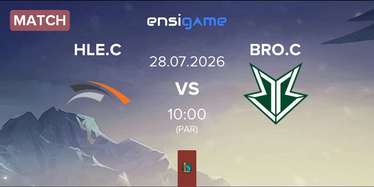 Match Hanwha Life Esports Challengers HLE.C vs HANJIN BRION Challengers BRO.C | 28.07