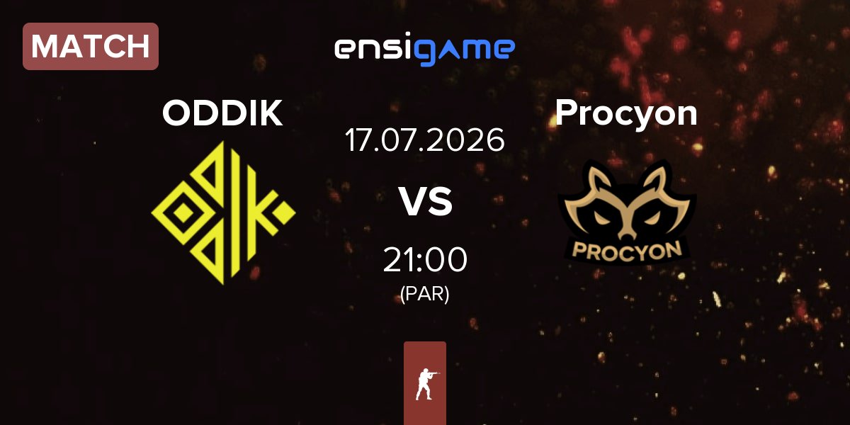Match ODDIK vs Procyon | 17.07