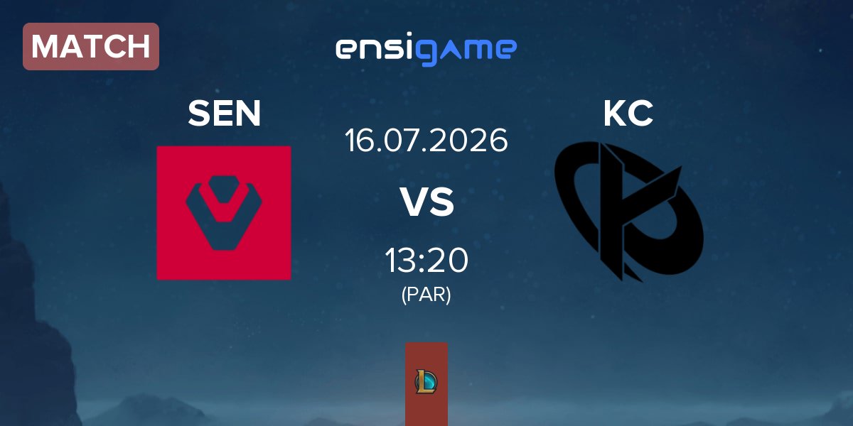Match Sentinels SEN vs Karmine Corp KC | 16.07