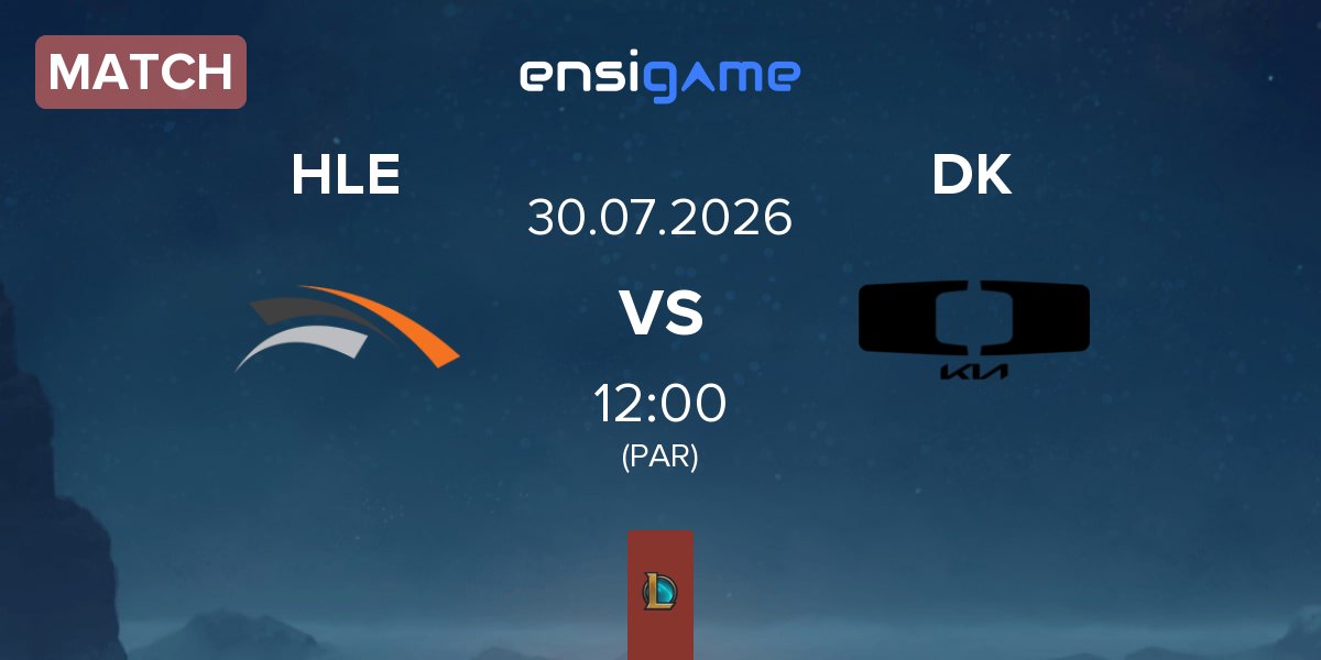 Partida Hanwha Life Esports HLE vs Dplus KIA DK | 30.07