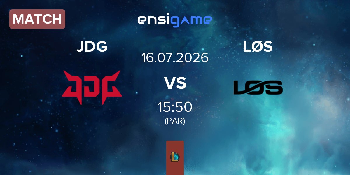 Match JD Gaming JDG vs LØS | 16.07